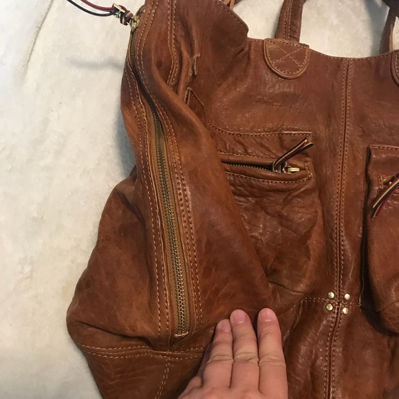 ❌SOLD❌Jerome Dreyfuss MAX leather handbag - Picture 4 of 8